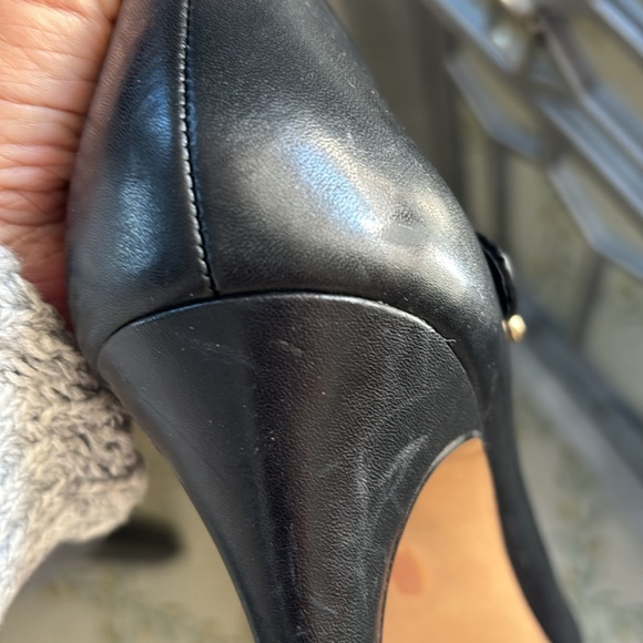 Vince Camuto black leather boots - Picture 7 of 9